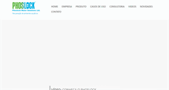 Desktop Screenshot of phoslock.com.br