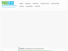 Tablet Screenshot of phoslock.com.br
